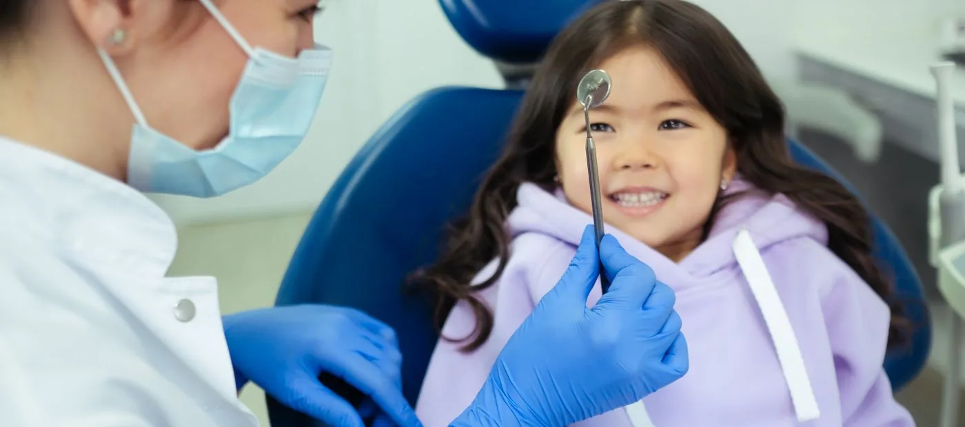 Northstar Kids — a happy child smiling in the dental chair