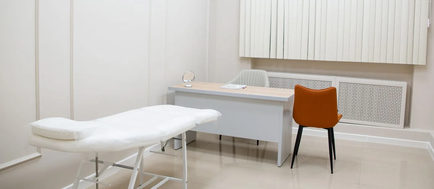 Meridian Health — a bright, calm consultation room