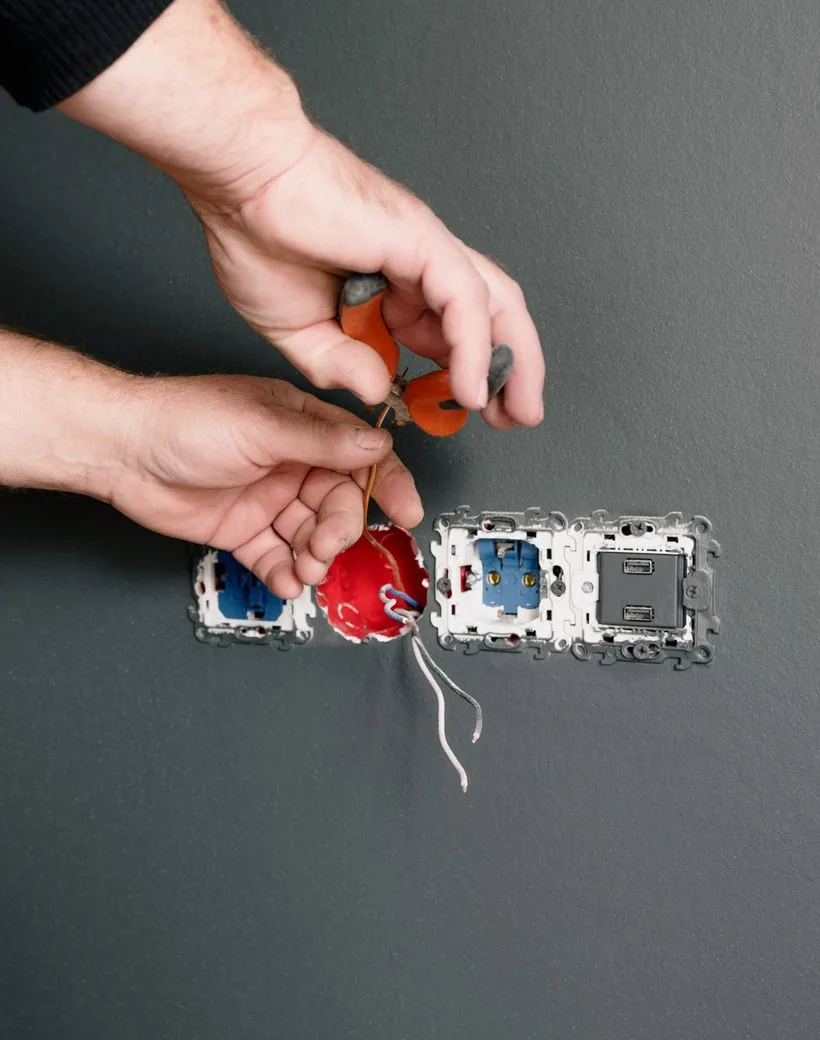 Lumen & Co. — precise, clean installation of modern outlets and smart switches