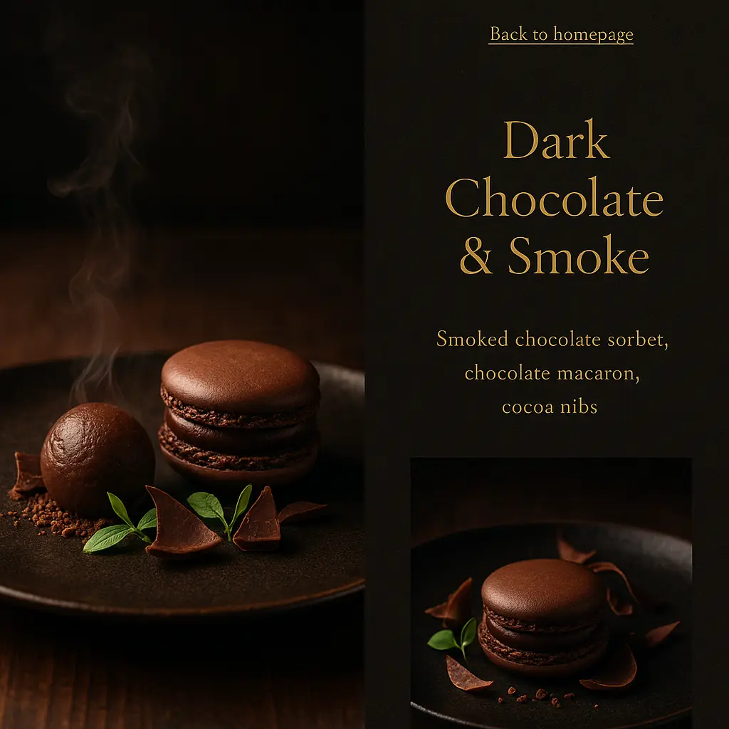 Dark Chocolate & Smoke